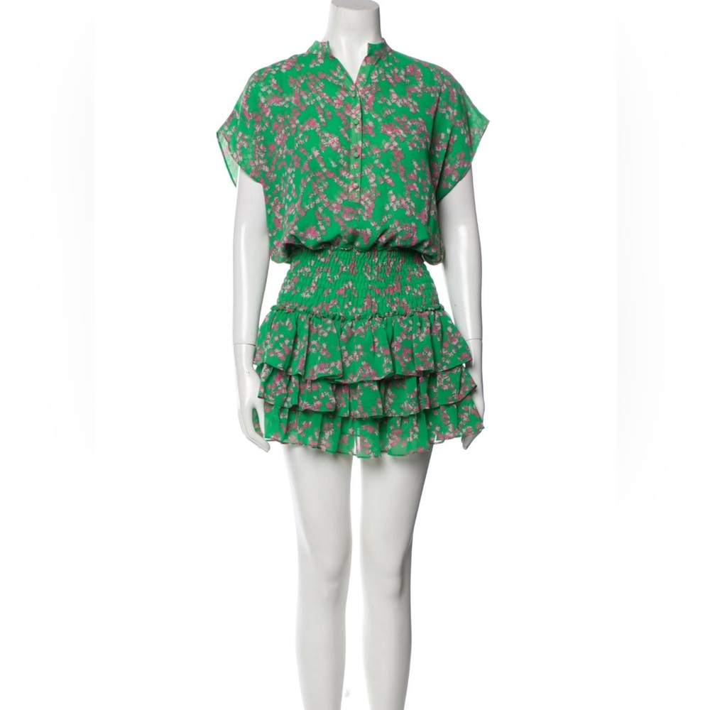 MISA Los Angeles Printed Mini Dress